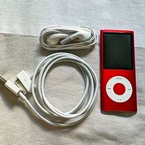 Apple ipod nano 4th generation 16G red